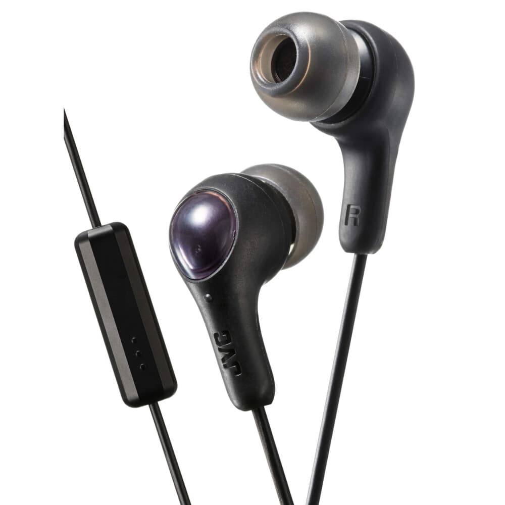 JVC Øreplugger Gumy Plus In-Ear Mic Svart