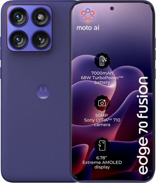 Motorola Edge 70 Fusion 8GB/256GB PANTONE Orient Blue