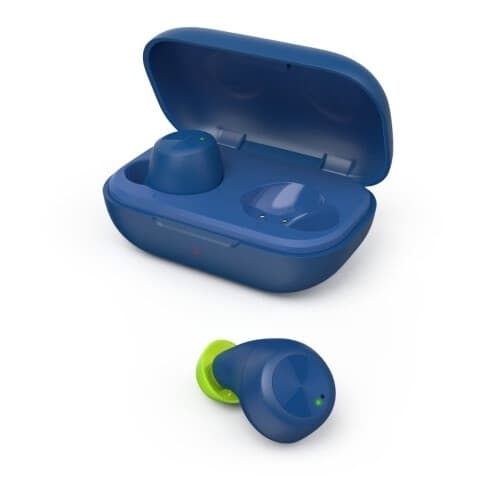 Hama Spirit Chop, True Wireless Stereo (Tws), Samtaler/Musikk, 20 - 20000 Hz, 41 G, Hodesett, Blå
