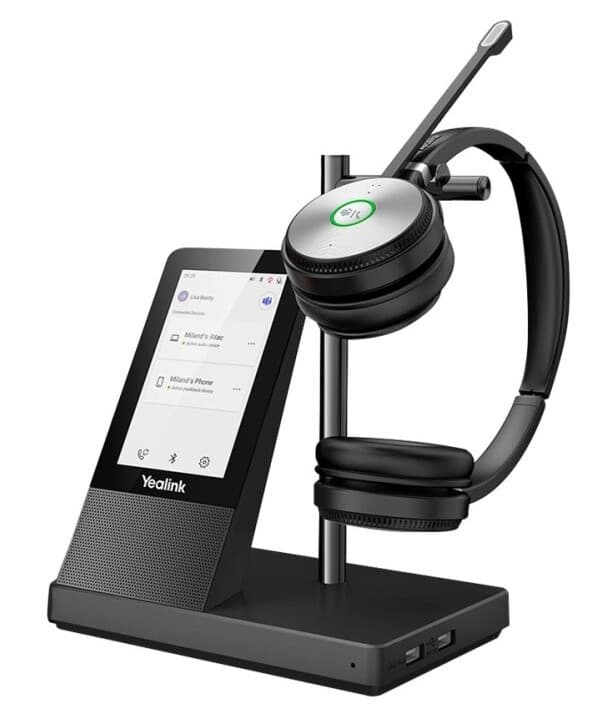 Yealink Wh66 Dual Uc - Hodesett - On-Ear - Dect - Trådløs