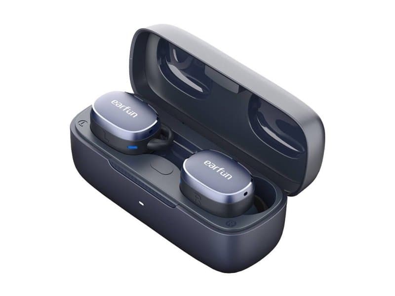 Earfun-Hodetelefoner Earfun Free Pro 3 Tws-Hodetelefoner, Anc (Blå)