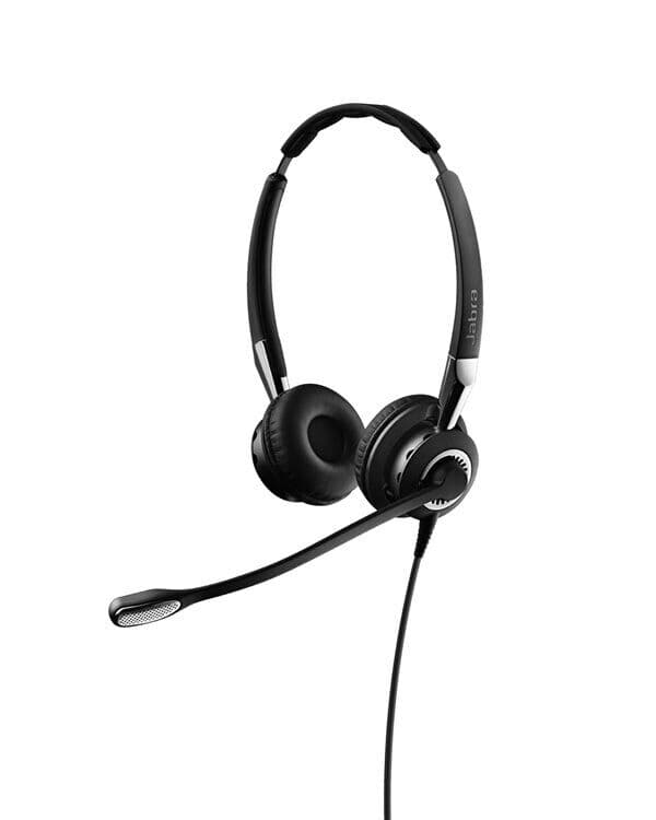 Jabra Biz 2400 Ii Qd Duo Nc Wideband Balanced Hodesett Stereo Svart