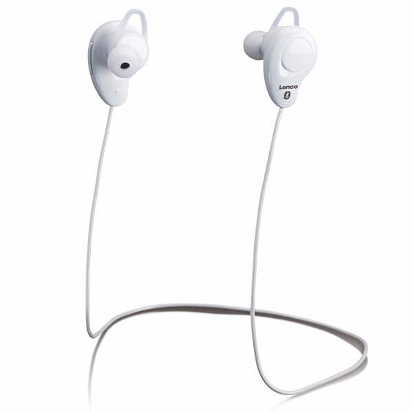 Lenco Epb-015, Trådløs, Samtaler/Musikk, 12,6 G, Hodesett, Hvit