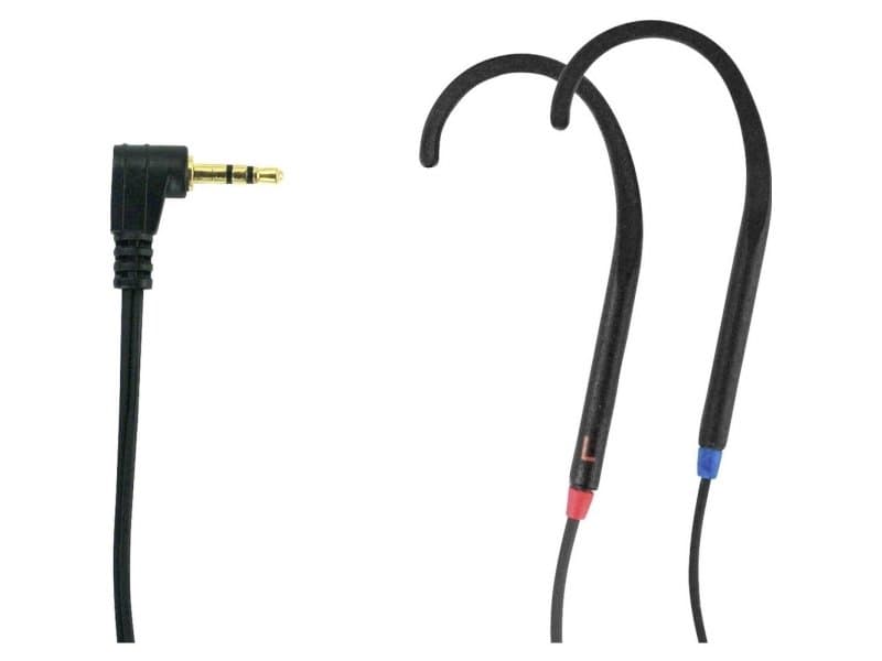 Geemarc Clhook3 Telefon Ear Free Headset Kabelbundet Sort Lydstyrkeregulering