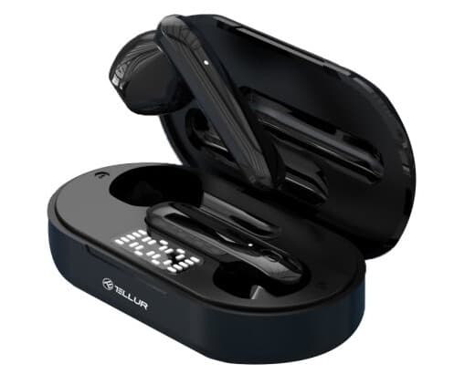 Tellur Tll511401, True Wireless Stereo (Tws), Musikk, 44 G, Hodesett, Sort