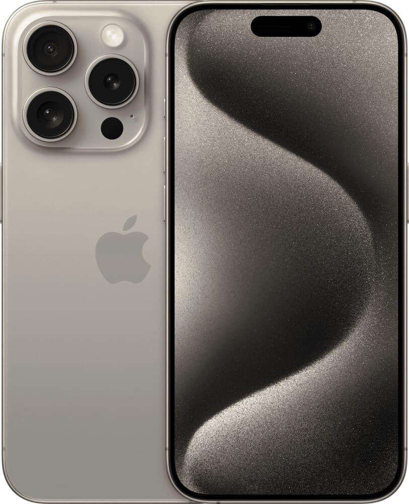 Apple iPhone 15 Pro 1TB Titanium Naturlig