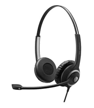 Epos Sc 260 Hodesett Easy Disconnect Stereo Svart