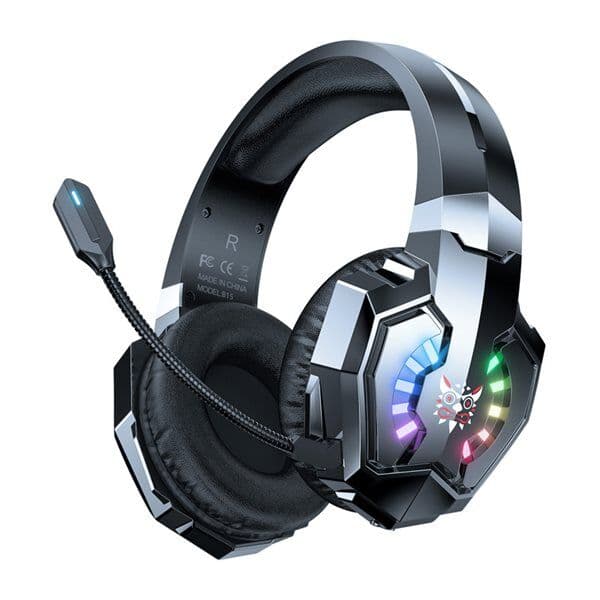 Onikuma B15 gaming hodetelefoner Svart