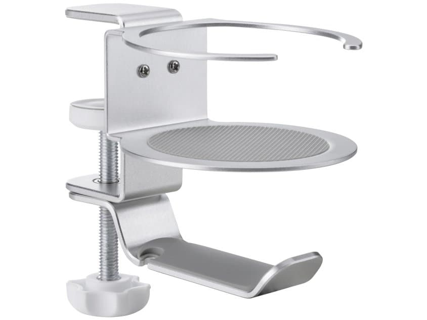 Speaka Professional Sp-Hch-150, Hodetelefonholder, Aluminium, 150 G, Sølv