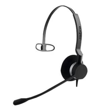 Jabra Biz 2300 Qd Mono Hodesett Mono Svart