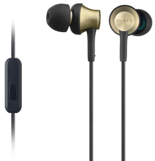 Sony Mdr Ex650ap In-ear Hodetelefoner Med Mikrofon Ørepropper 3,5 Mm Jakk Stereo Svart