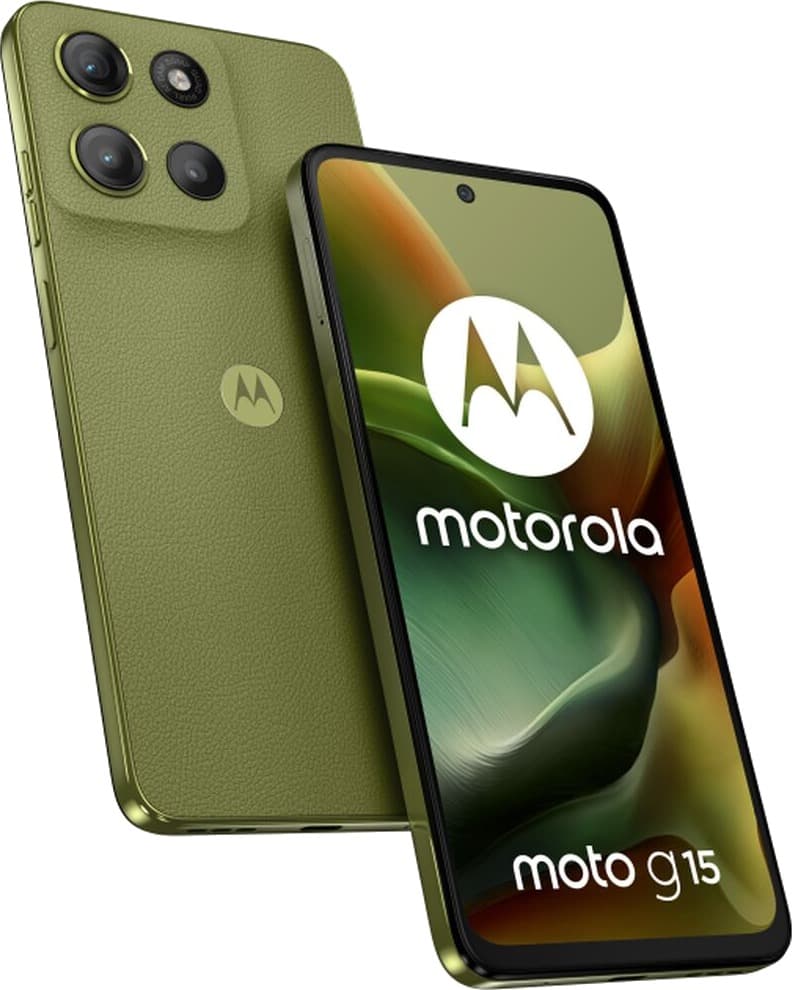 Motorola G15 smarttelefon 6,72" 8GB/256GB grønn