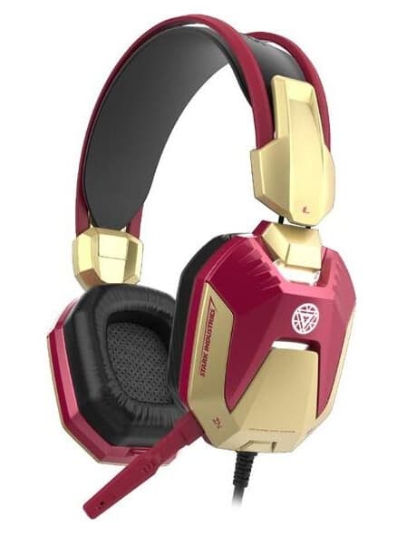 E-Blue E-Blue E-Blue Iron Man-Hodetelefoner Rød (Ehs908reaa-Iy)