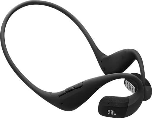 JBL Endurance Pace Wireless Open Sound Headphones with Neckband Black and Grey