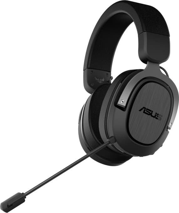 Asus Tuf Gaming H3 Wireless Hodesett 3,5 Mm Jakk Stereo Grå, Svart