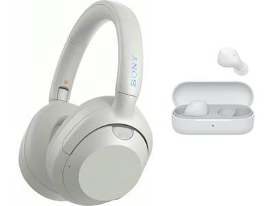 Sony ULT WEAR trådløse hodetelefoner Over Ear med mic Hvit