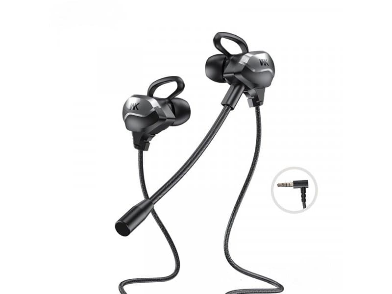 Wekome Et-Y30 Et-Serien - Kablet Spillhodetelefoner 3,5 Mm-Kontakt (Svart)