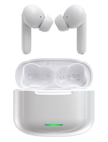 Devia Star E1 True Wirelesshodetelefoner - hvit