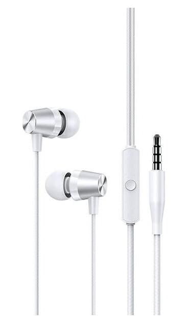 Headphones With Microphone Usams Ep-42 Stereo Jack 3.5Mm White