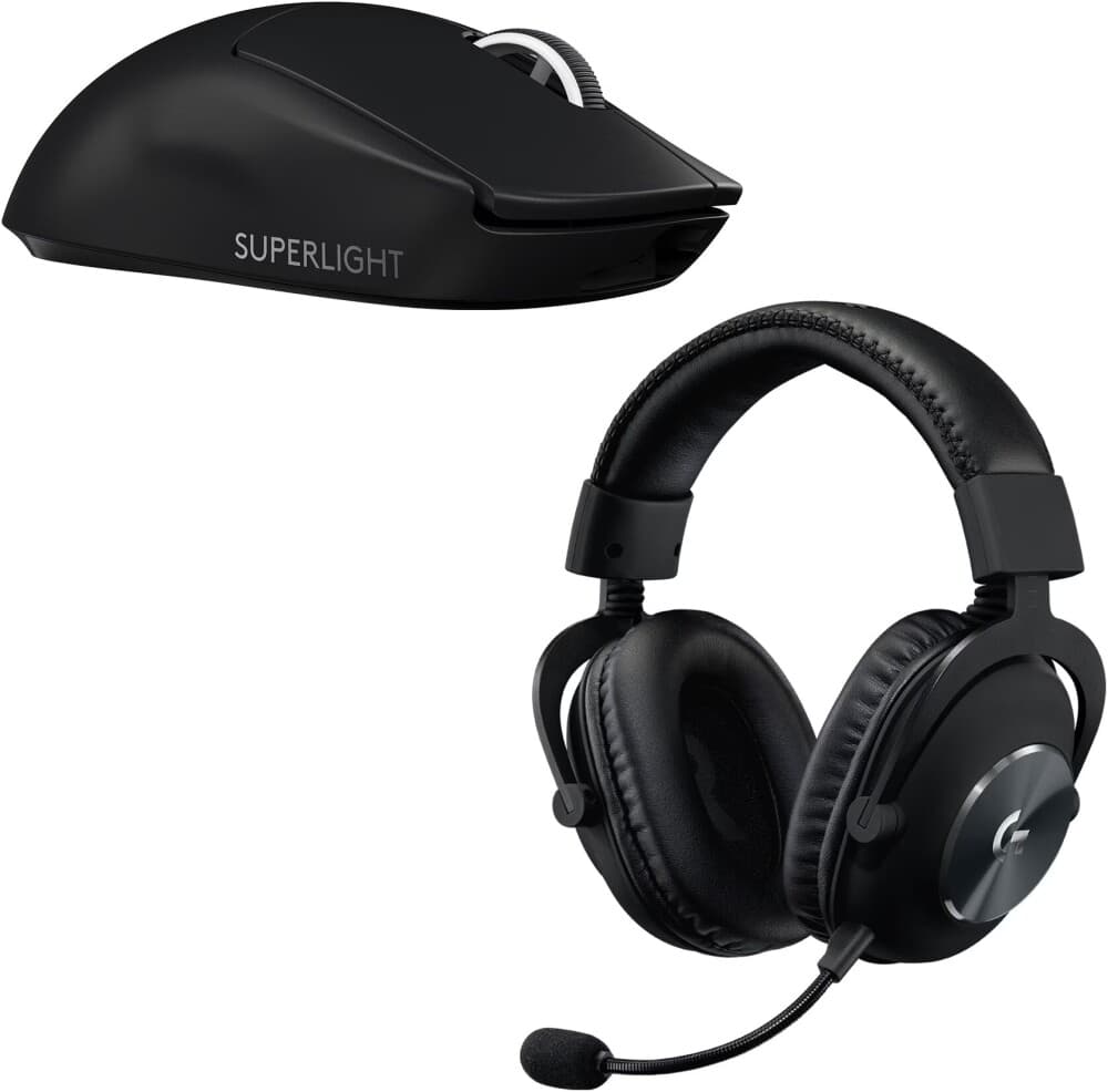 Logitech G Pro X pakke med trådløs mus og headset