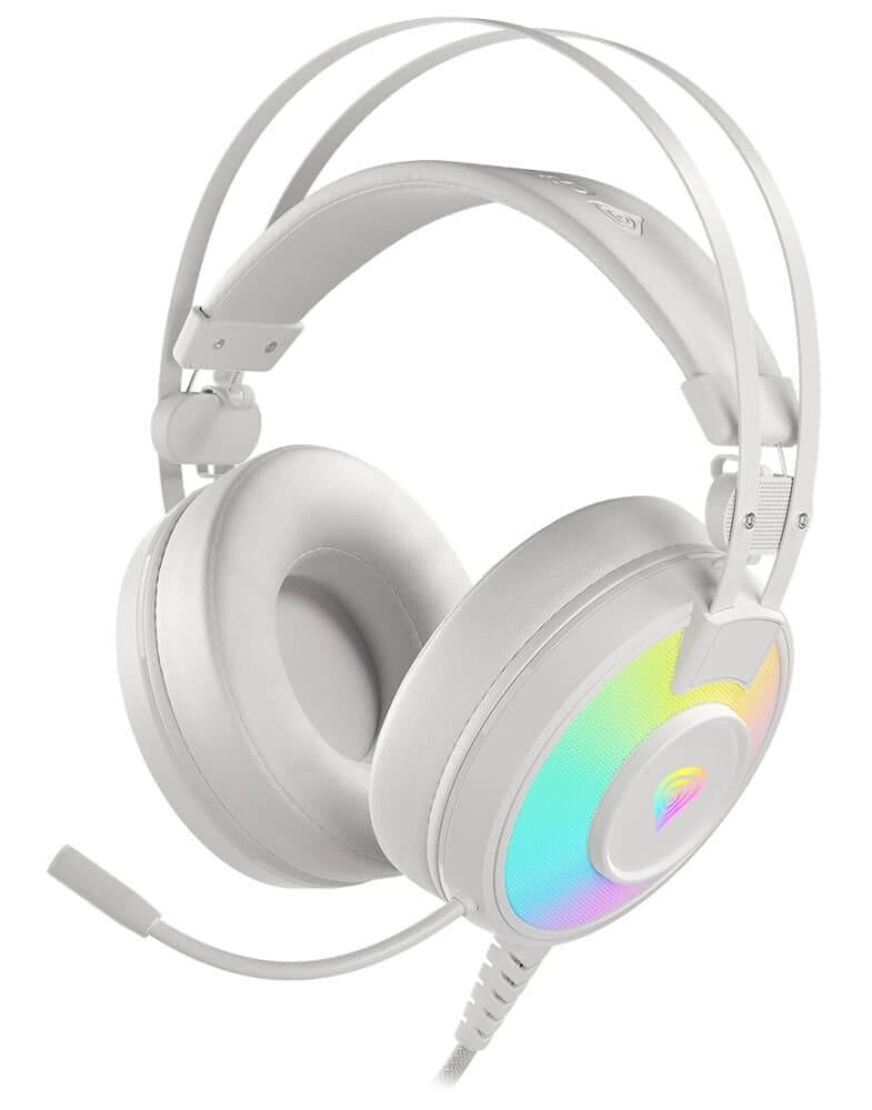 Genesis Neon 600 RGB Gaming Headset - Hvit
