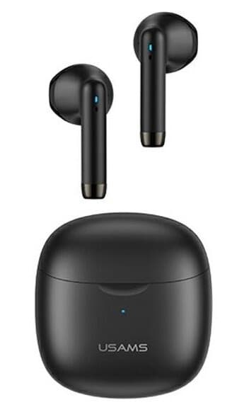 Usams Earphones Usams Bluetooth 5.0 Earphones Tws Ia Series Wireless Black/Black Bhuia01 (Us-Ia04)