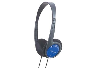 Panasonic Rp-Ht010e, Hodetelefoner, Hodebånd, Musikk, Svart, Blå, 1,2 M, Koblet Med Ledninger (Ikke Trådløs)