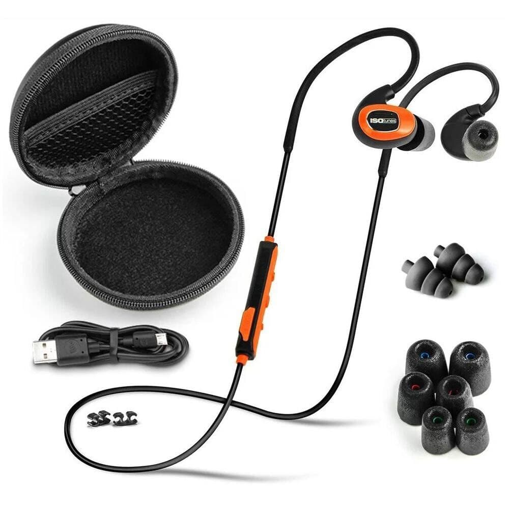 ISOtunes PRO 2.0 EN325 Bluetooth Hørselvern Svart / Oransje