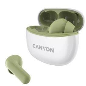 CANYON Bluetooth Headset TWS-5 In-Ear/Stereo/BT5.3 green retail