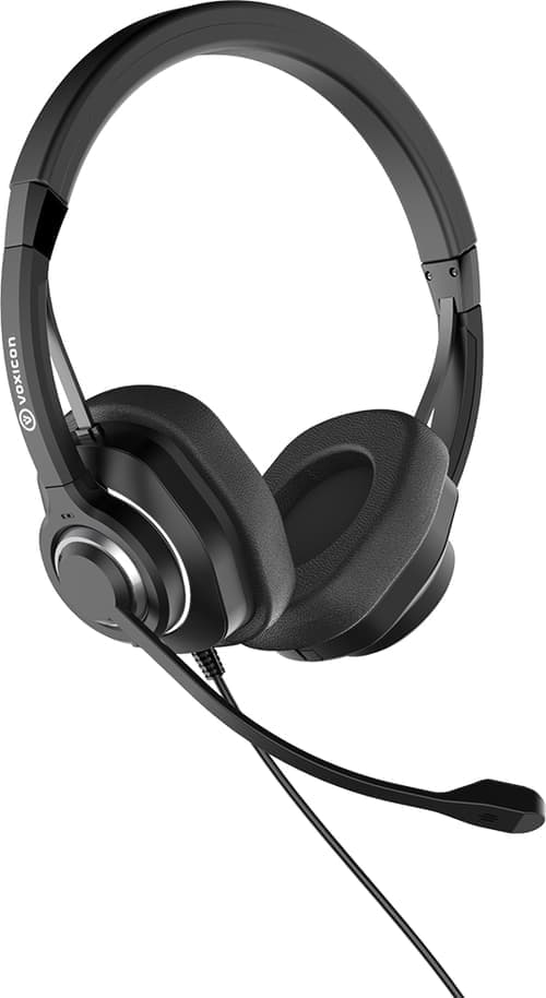 Voxicon Usb Headset Vxi6b Anc Usb-a Stereo Svart