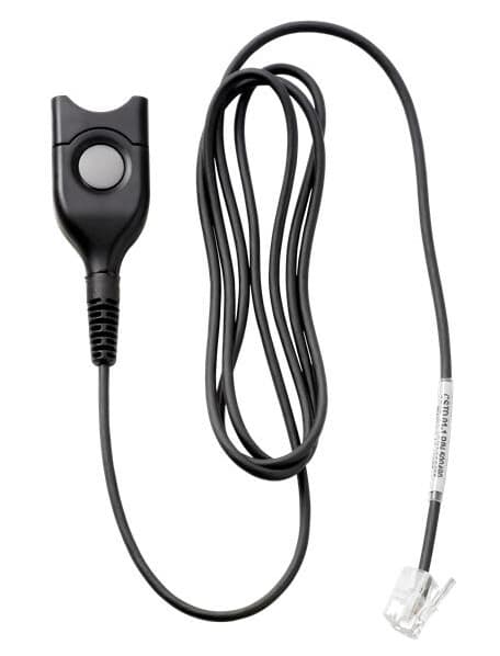 Epos Cstd 01-1 Standard Headset Connection Cable 100Cm With Easydisconnect To Modularplug Rj9