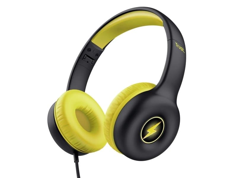 Trust Nouna Kabel Samtal/Musik 20 - 20000 Hz 112 G Headset Svart Gul
