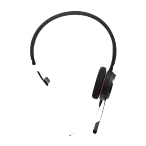 Jabra Evolve 20 Ms Hodesett Usb Skype For Business Mono Svart