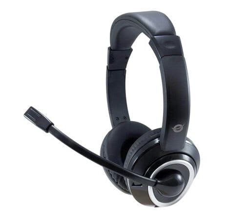 Conceptronics CONCEPTRONIC Headset Klinke Kabel.Mikro.Fernb. Ste