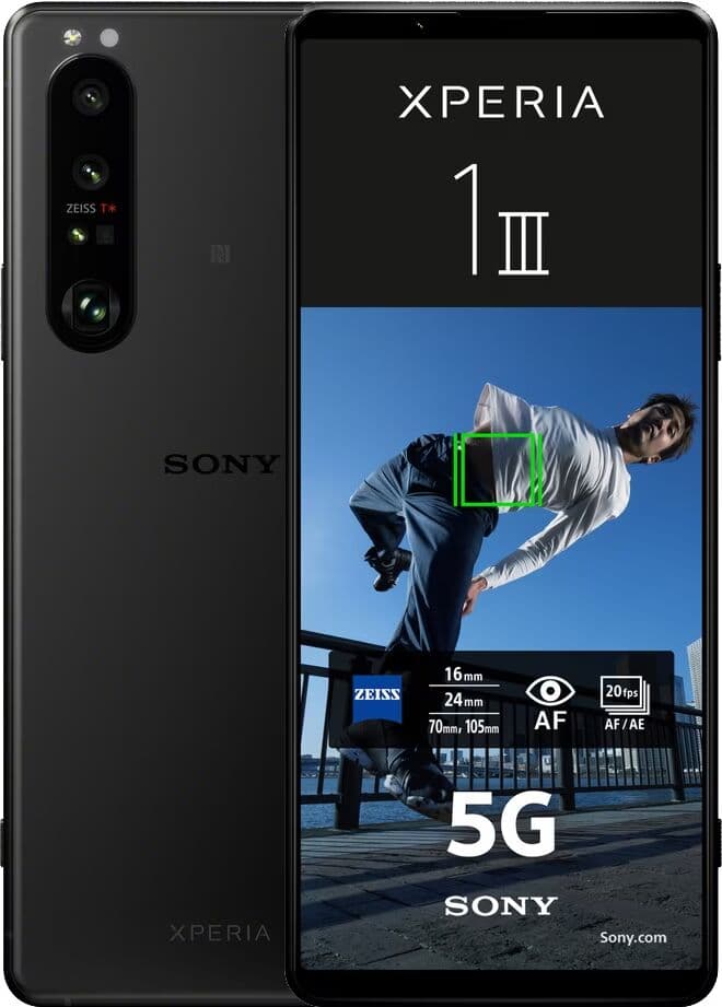 Sony Xperia 1 III 256GB Svart