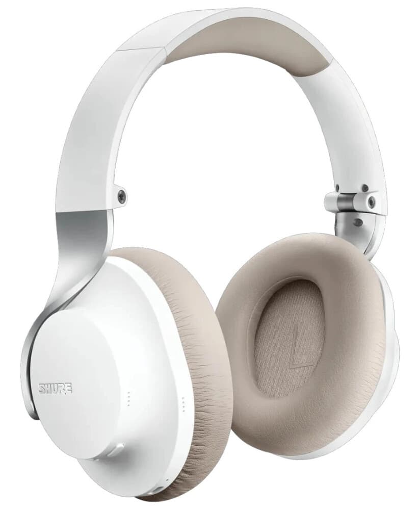 Shure Aonic 40 Wireless Headpones Hvit Premium - Noice Cancelling