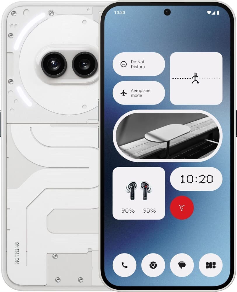 Nothing Phone (2a) 5G 8GB/128GB Hvit