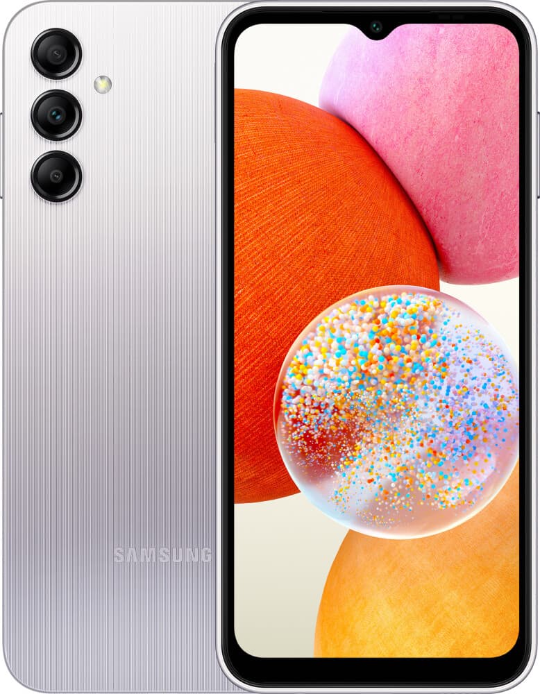 Samsung Galaxy A14 4G 4GB/128GB Sølv
