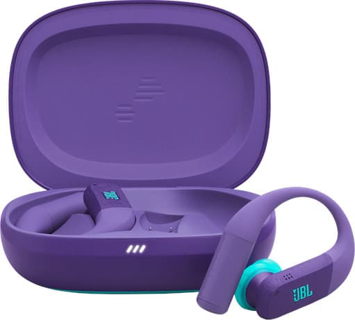 JBL Endurance PEAK 4 True Wireless Sport Earbuds Purple