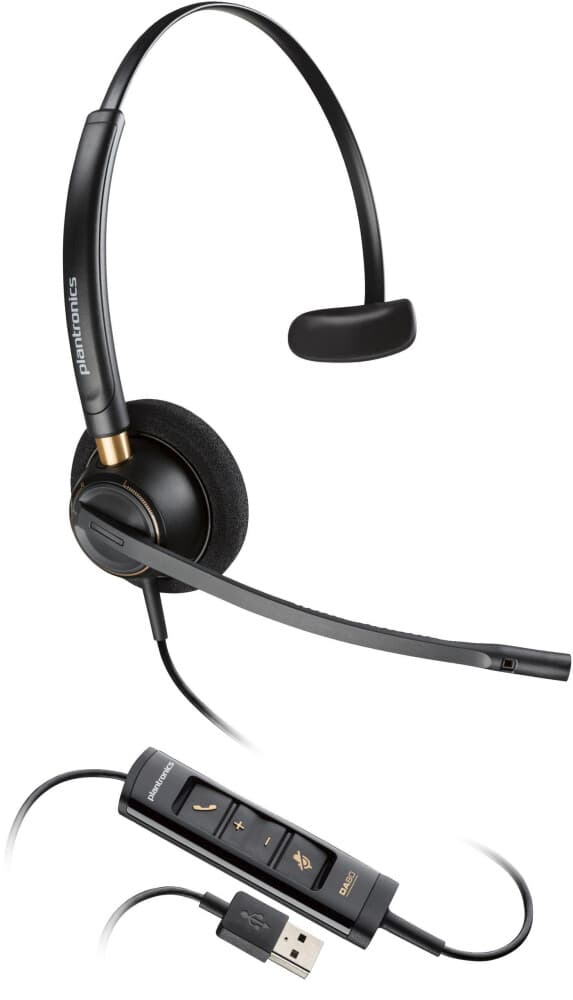 HP EncorePro 515 Mono Headset USB A Svart