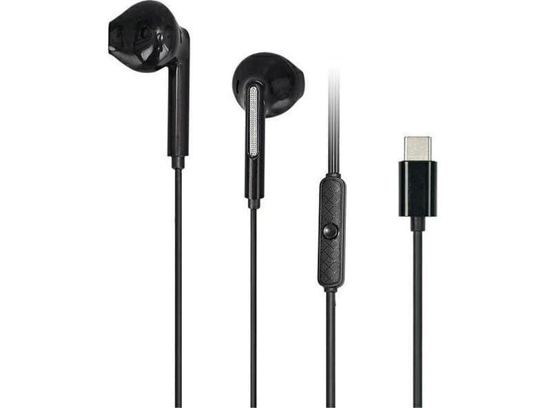 Awei Hodetelefoner Awei Stereo Hodetelefoner Pc-7T Usb-C 1.2M Svart/Sort