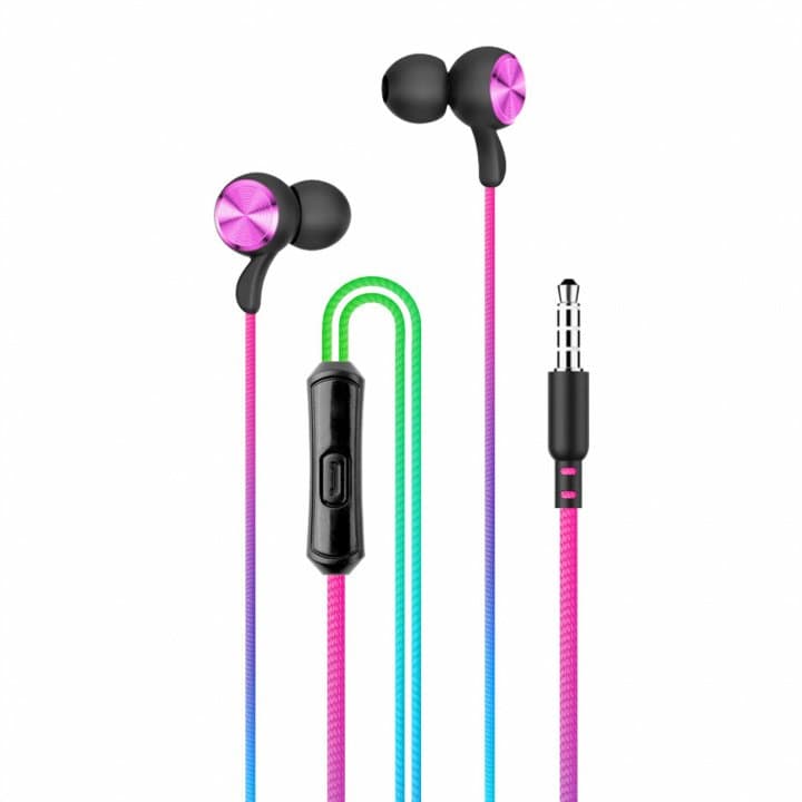 Setty SPD-J-313 Wired earphones Rainbow