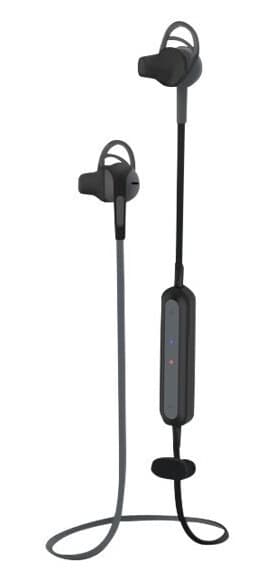 Hodetelefoner Vivanco Sport Air 4 B Bluetooth-Hodetelefoner Sett Med 3 Komfortable Ørepropper Lett Svart