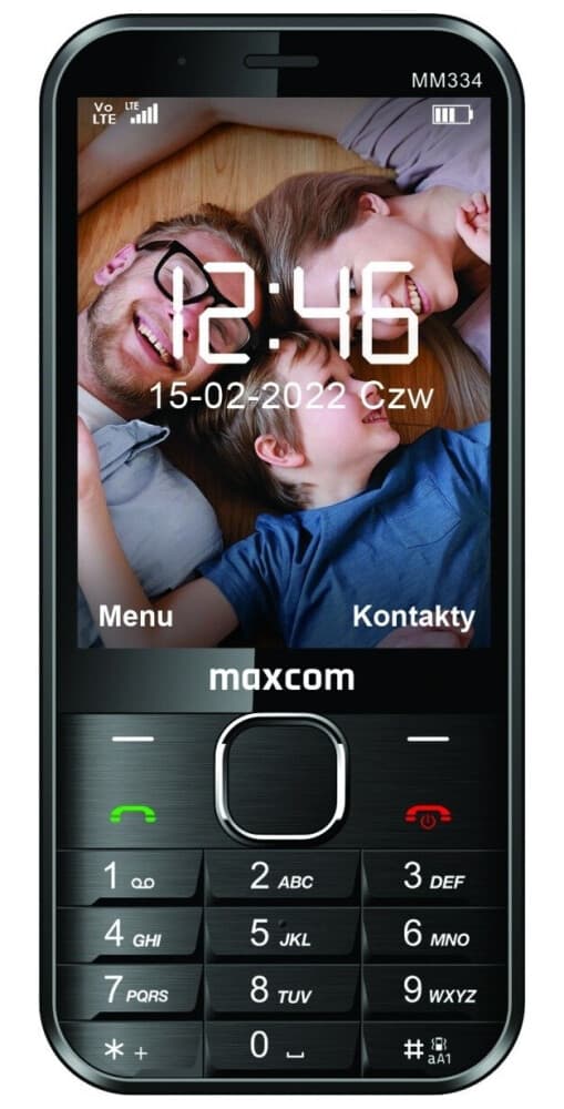 Maxcom MM334 Classic Svart