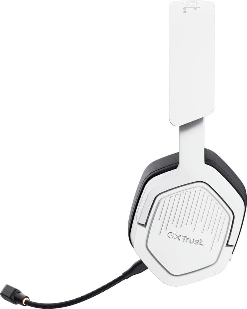 Trust GXT493W Carus trådløst headset Hvit