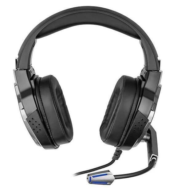 Headset for gaming - rgb - svart