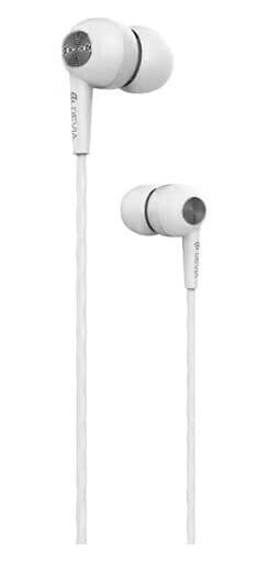 Devia in-ear hodetelefoner 3,5mm - hvit