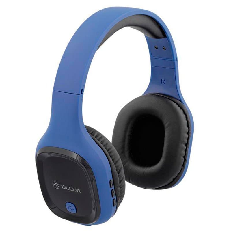 Hodetelefoner Tellur Bound Bluetooth Blue