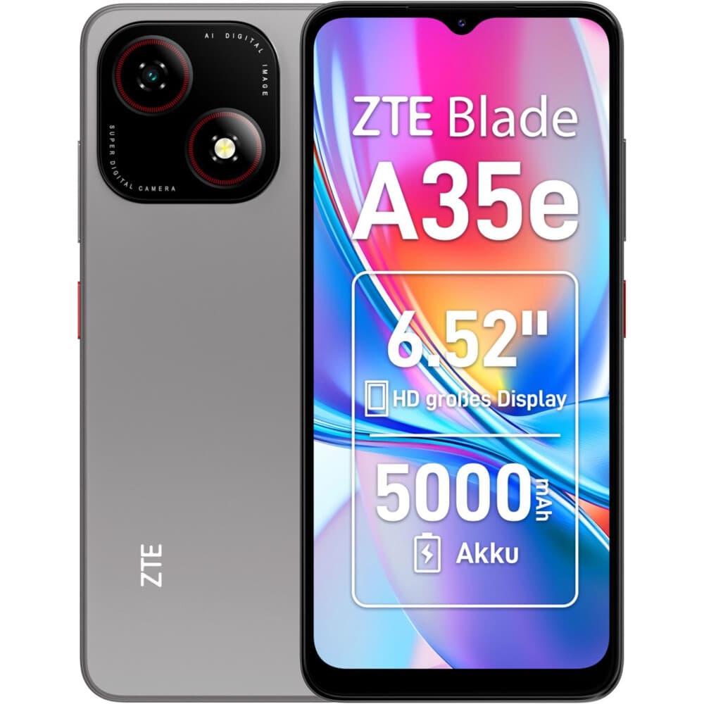 ZTE Blade A35e 2GB/64GB Grå
