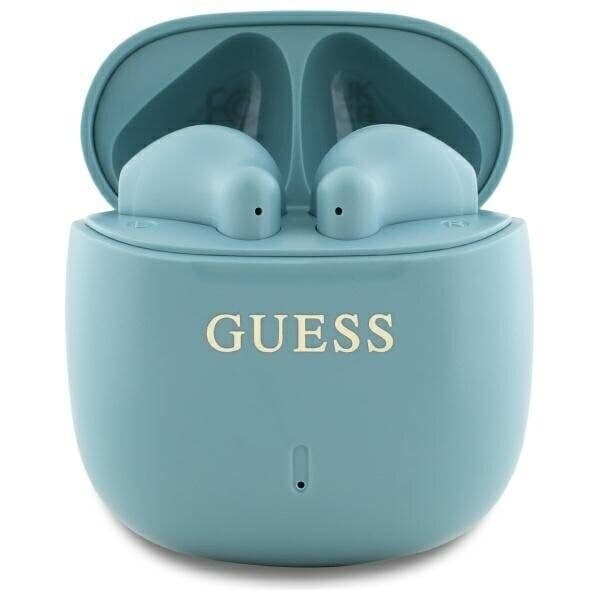 Guess GUTWSJ14ESGQ TWS + dokkingstasjon turkis/turkis Trykt Classic Logo